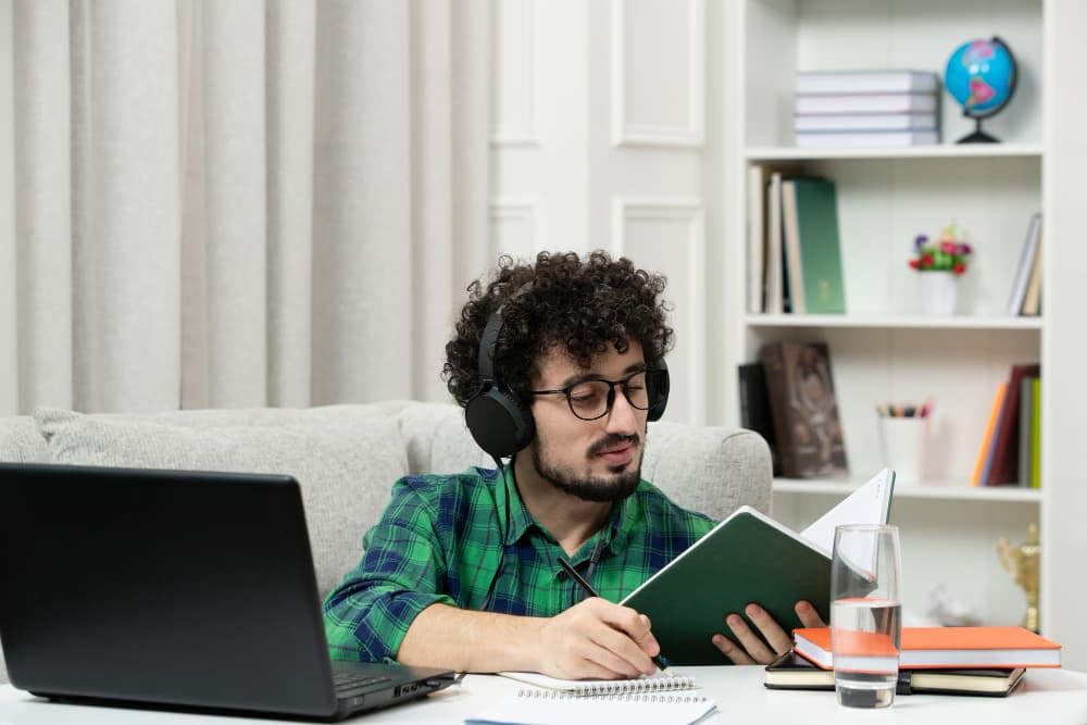 Student learning from home on a laptop, reflecting modern-day education challenges and responses